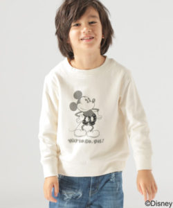 【Disney(ディズニー）】ウラボアカラープルオーバー（KIDS)