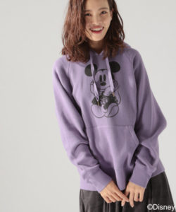 【Disney(ディズニー）】ミッキーマウスウラケパーカ３