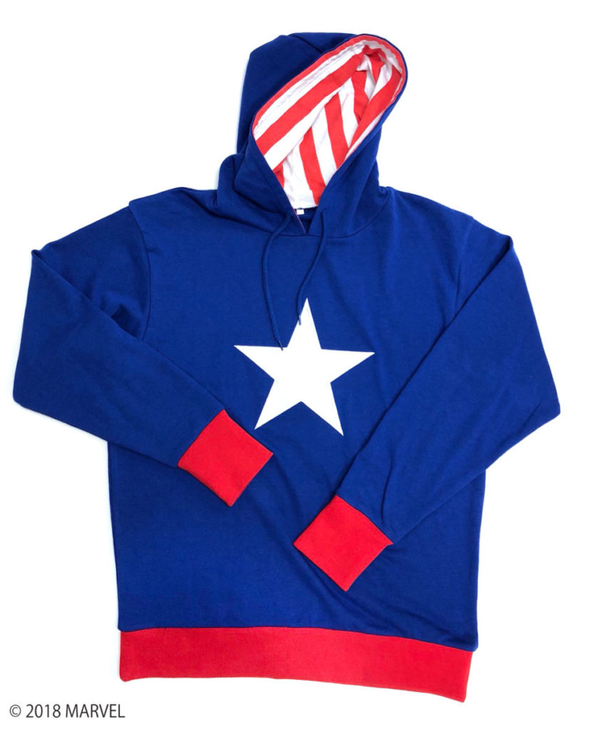 キャプテンアメリカ パーカー