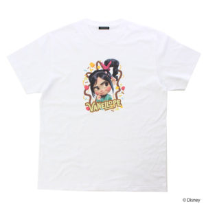 シュガー・ラッシュ　ヴァネロペ Tシャツ　ホワイト