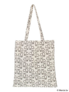 うさぎいっぱいトート２