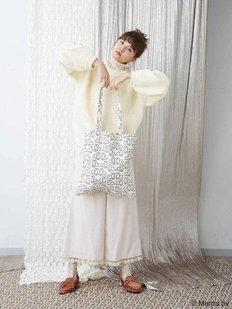 うさぎいっぱいトート