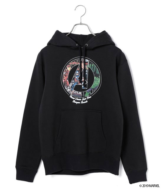 アベンジャーズプルパーカー
