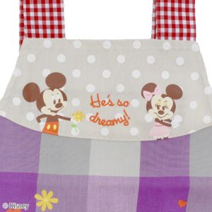 【Disney】ミッキーマウス＆ミニーマウス　向かい合わせポケットエプロン　キッズ5