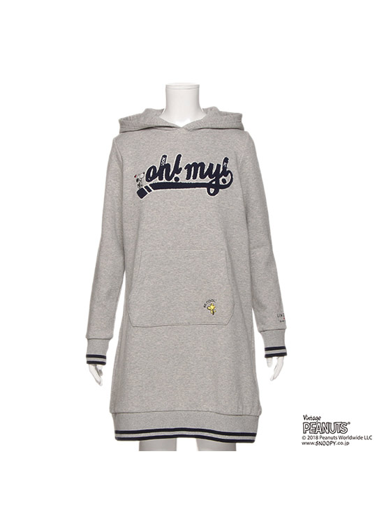 パーカーワンピース