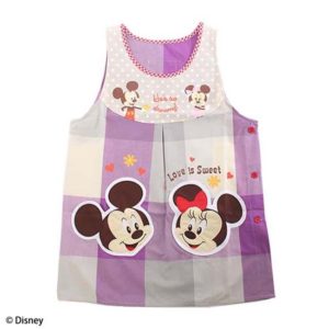 【Disney】ミッキーマウス＆ミニーマウス　向かい合わせポケットエプロン2