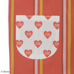 【Disney】ミニーマウス　ちょっとさわれるエプロン　キッズ3