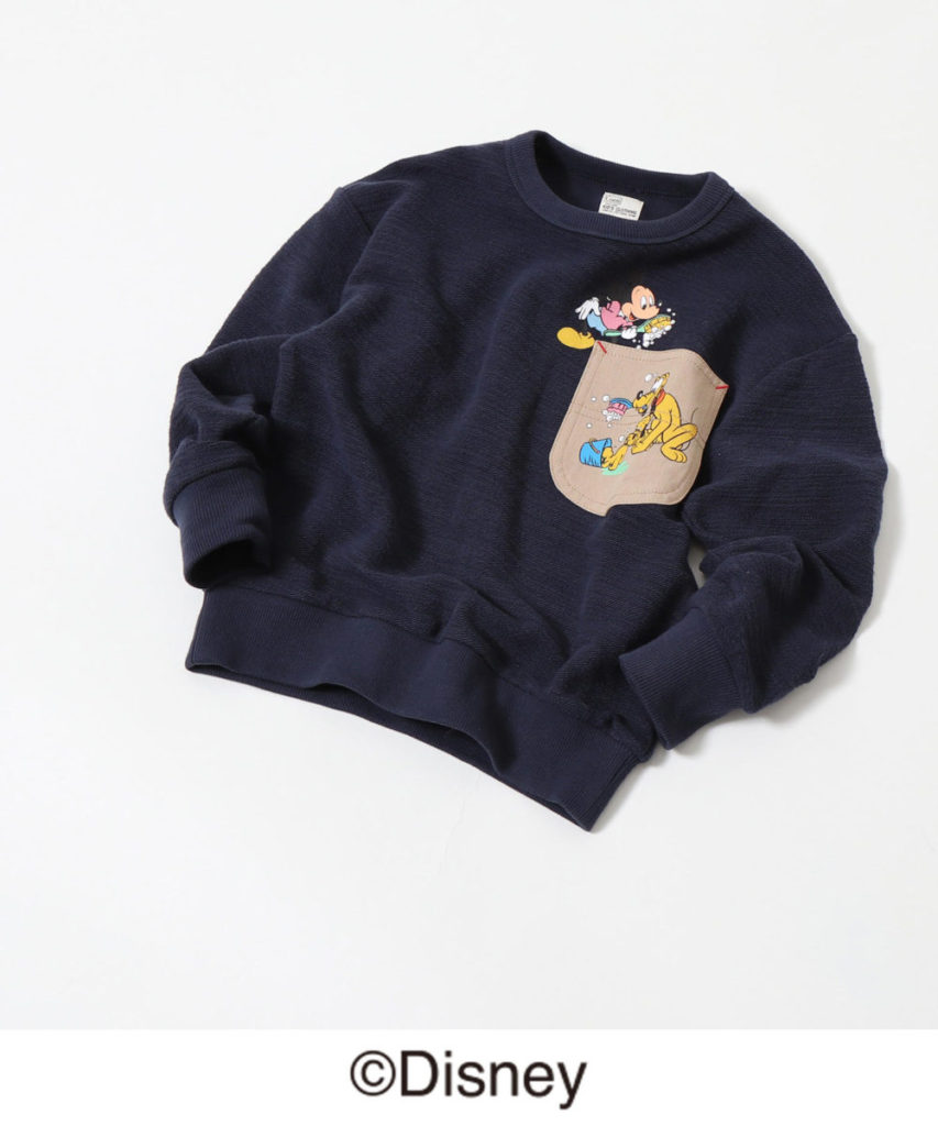 ワークポケットスウェットプルオーバー５