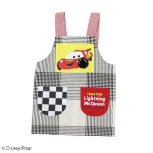 【DISNEY/PIXAR】カーズ　ちょっとさわれるエプロン　キッズ2