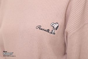 スヌーピーワッフルTシャツ４