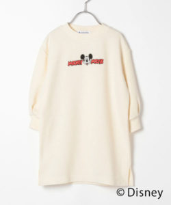 【キッズ】Disney/スウェットワンピース