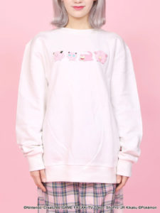 4ピンクポケモンスウェット３