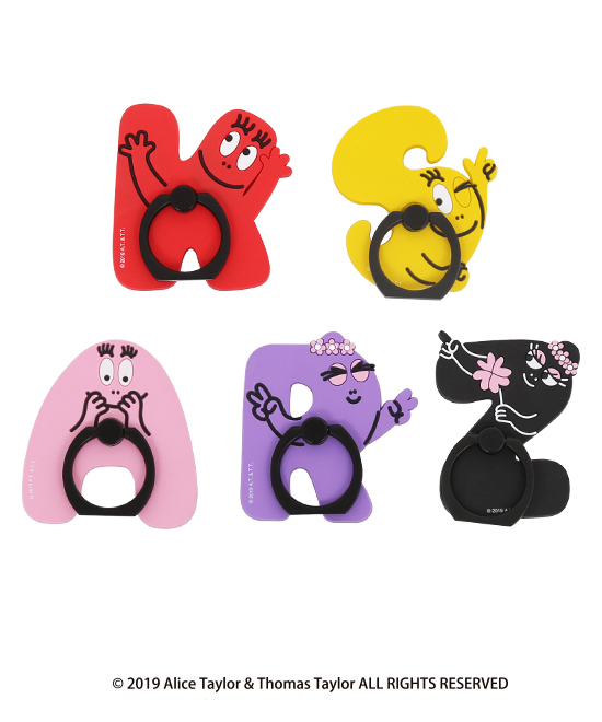 ももいろクローバーZ×バーバパパ スマートフォンリング