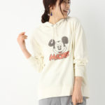 MICKEY MOUSE/バックキリカエパーカー