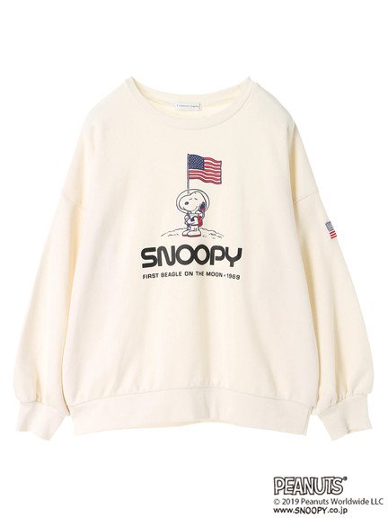 スヌーピースウェットプルオーバー