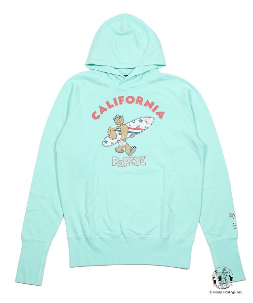 POPEYE(R)×TMT PULLOVER HOODIE(CALIFORNIA)TSWS19PE014