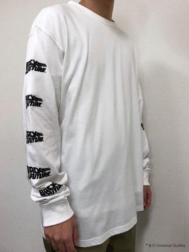 BACK TO THE FUTURE別注袖プリントTシャツ