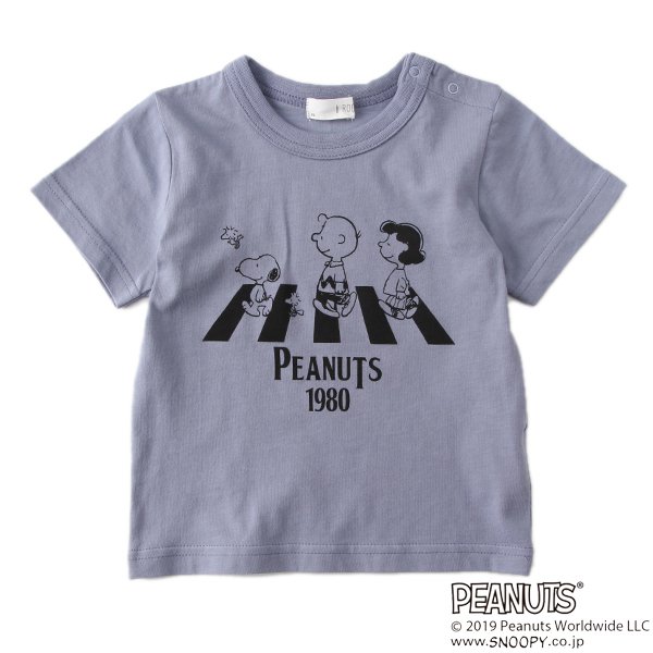 PEANUTSコラボオマージュプリントTシャツ2