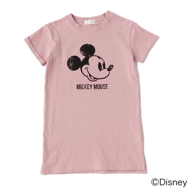 かすれプリントワンピース