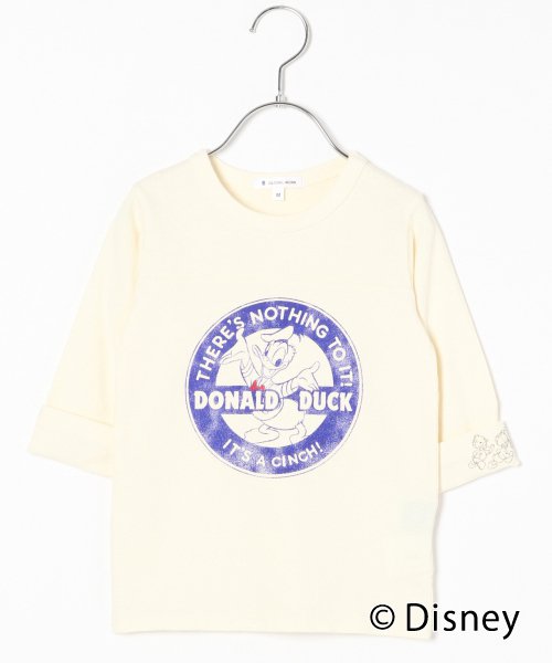 プリントTEE7分袖