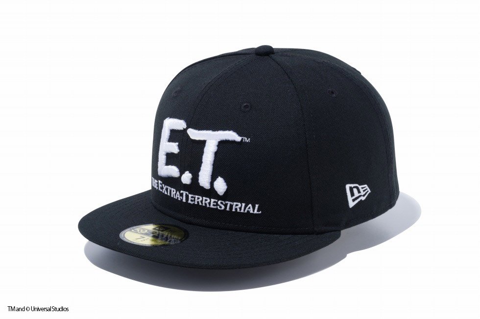59FIFTY E.T. イーティー ロゴ ブラック × ホワイト