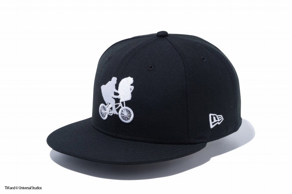 9FIFTY E.T. イーティー BMX シルエット ブラック × ホワイト