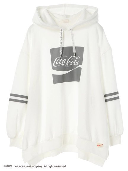 Coca-Cola/earthロゴパーカー2