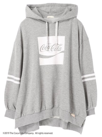 Coca-Cola/earthロゴパーカー3