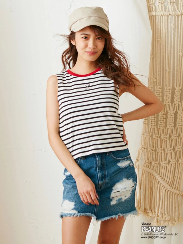 スヌーピータンクトップ