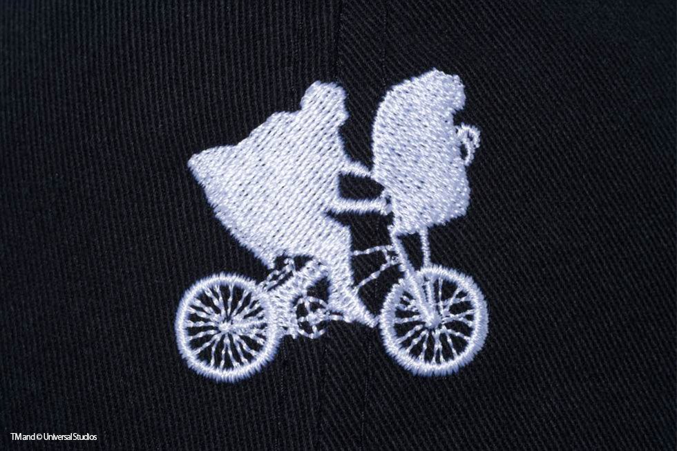 9THIRTY クロスストラップ E.T. イーティー BMX シルエット ブラック × ホワイト2