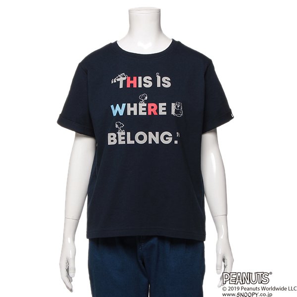 ロゴプリントTシャツ