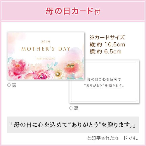 シャン・ド・フルール ミニー 母の日カード