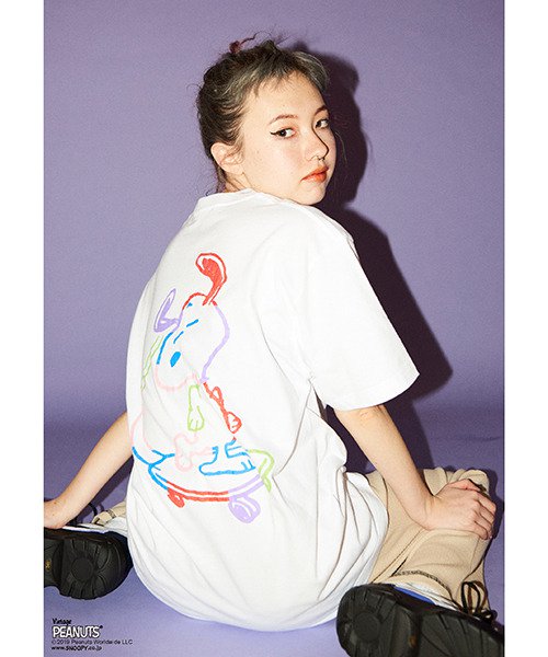 SKATE SNOOPY TEE