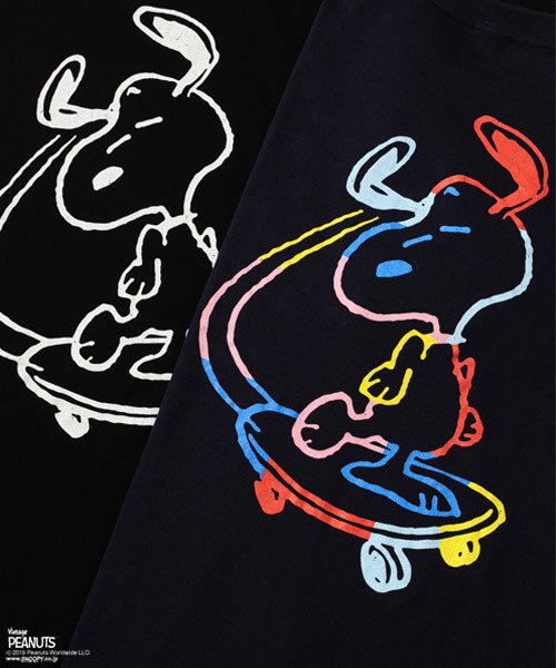 SKATE SNOOPY TEE４