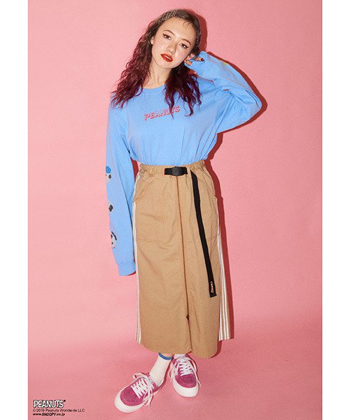 8bit PEANUTS L/S TEE４