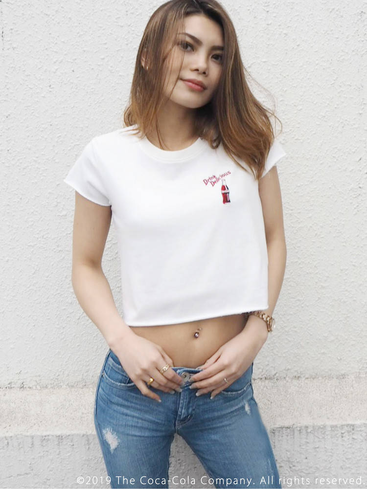 ボトルデザインショートTシャツ