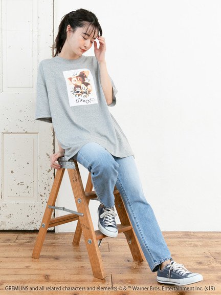 Gremlins/earth Tシャツチュニック5