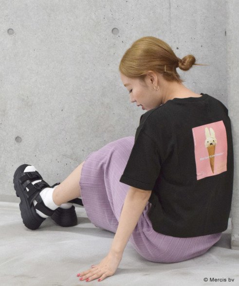 miffy×wcloset アイスフォトTee