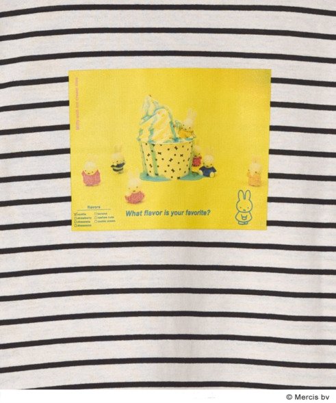 miffy×wcloset アイスフォトTee5