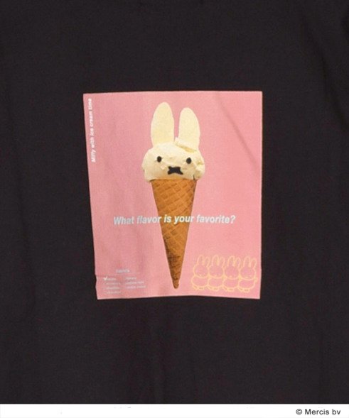 miffy×wcloset アイスフォトTee6