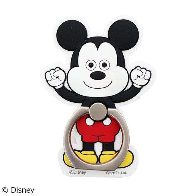 ミッキーマウス　スマホリング
