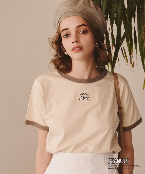 SNOOPY リンガーT３