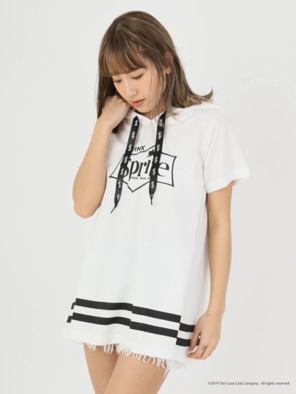 「コカ・コーラ」コラボパーカーチュニック