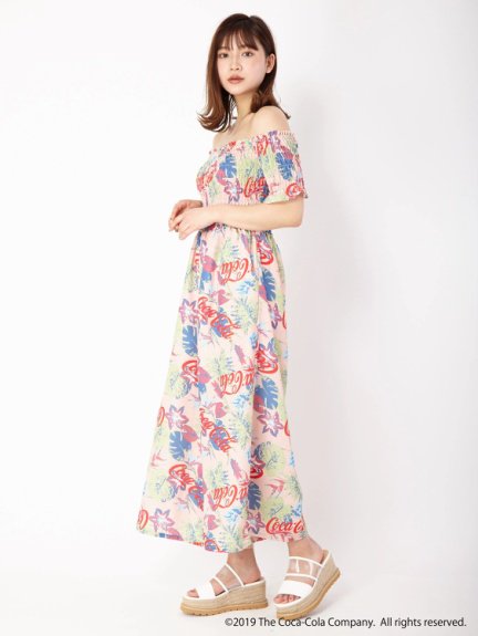 「コカ・コーラ」コラボ総柄オールインワン2