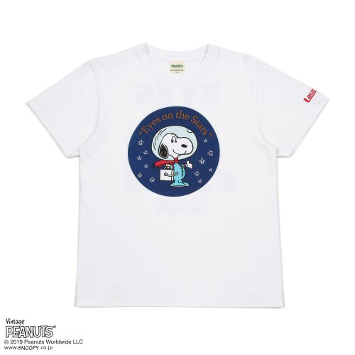 EYES ON THE STARS Tシャツ/SNOOPY×Laundry