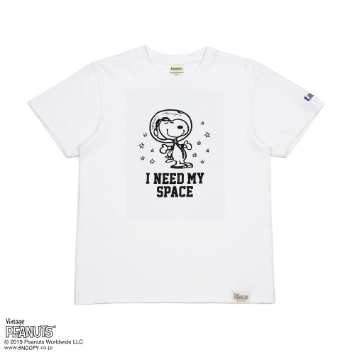 I NEED MY SPACE Tシャツ/SNOOPY×Laundry