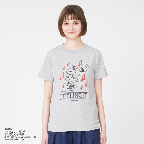 SNOOPY×Laundry FEELING IT Tシャツ