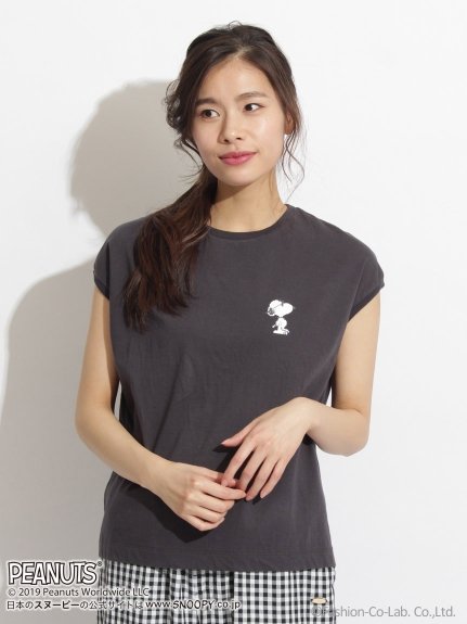 SNOOPY/スヌーピー 8ビットTシャツ