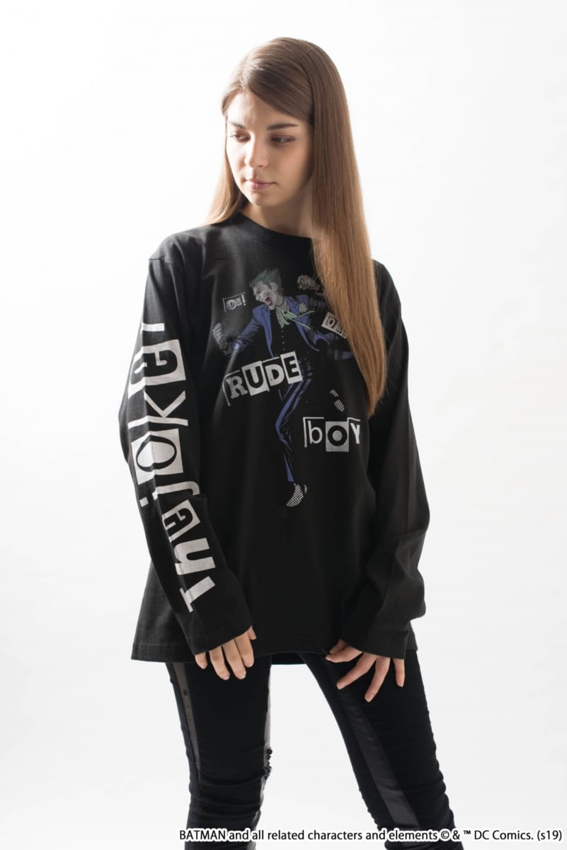『THE JOKER』ジョーカー RUDE BOY ロングTシャツ(男女兼用)