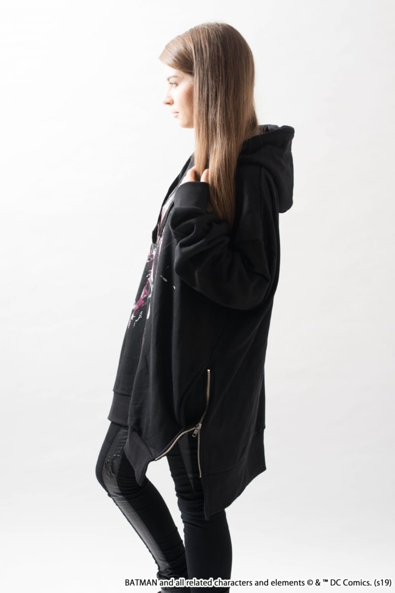 『THE JOKER』ジョーカー 犯罪界の道化王子 サイドジップ・ビッグパーカー(男女兼用)2